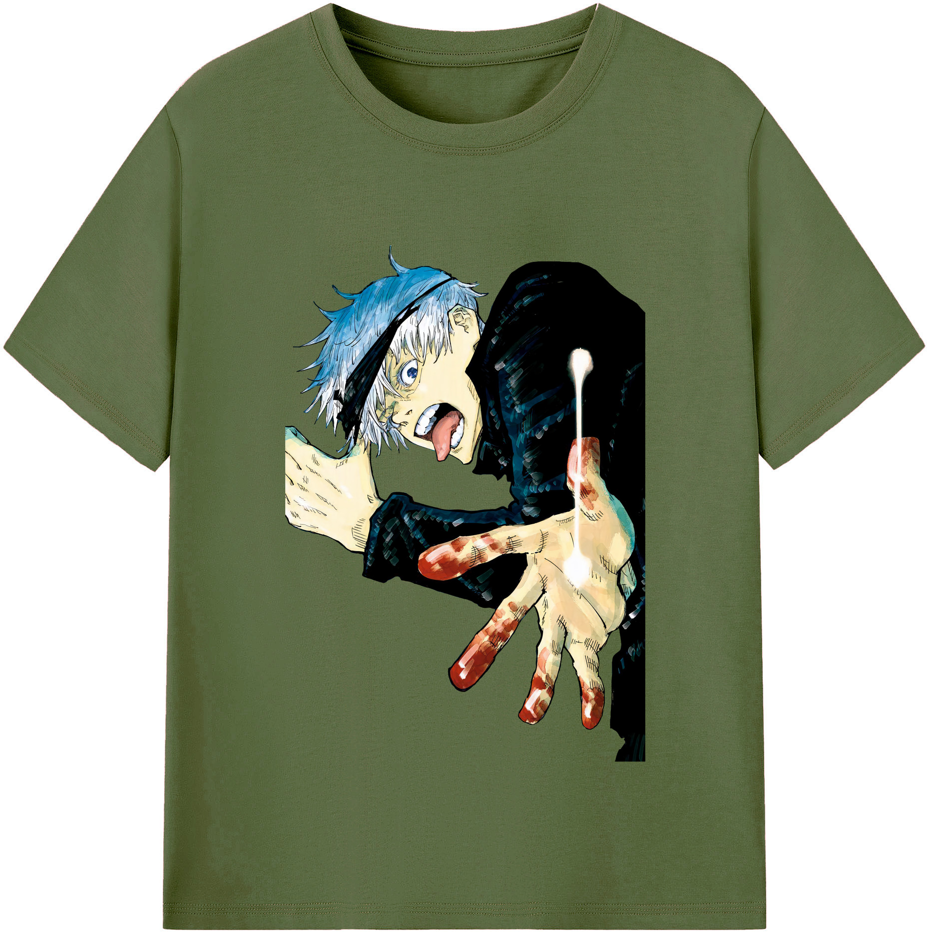 （画像用） 呪術廻戦 Jujutsu Kaisen 綿100％半袖Tシャツ（フロントプリント）